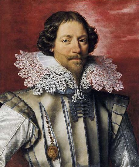 POURBUS, Frans the Younger Portrait of a Frenchman oil painting picture